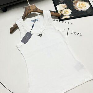 Prada White Women's Vest
